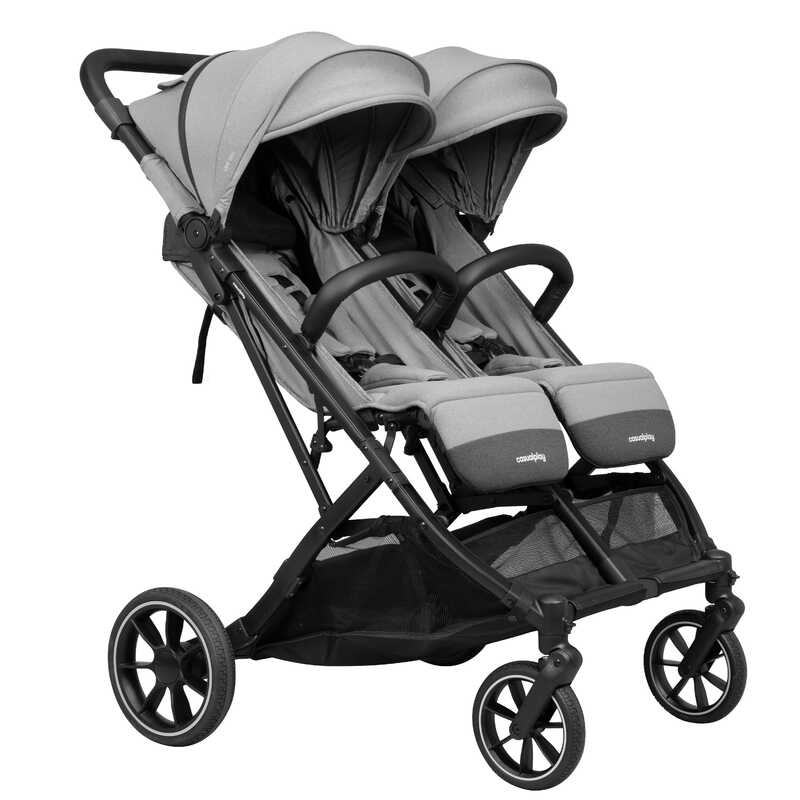 Silla de paseo Gemelar TOUR TWIN MAX Clear Grey CASUALPLAY